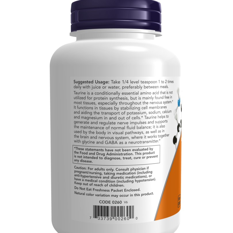 NOW - Taurine Pure Powder - 227g