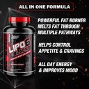 Nutrex Research - LIPO 6 Black- 120 Caps