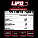 Nutrex Research - LIPO 6 Black- 120 Caps