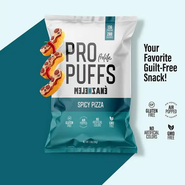 Prolife - ProPuffs 50g (Melenzane Spicy Pizza)