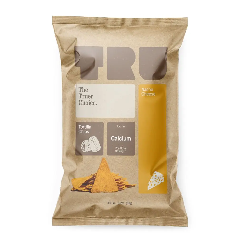 Prolife - Tru Tortilla Chips - 90g (Nacho Cheese)