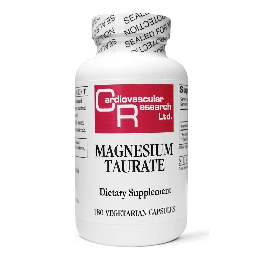 Cardiovascular Research - Magnesium Taurate 125 mg 180 Capsules (MAGT2)