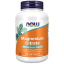 NOW - Magnesium Citrate - 120 Veg Capsules