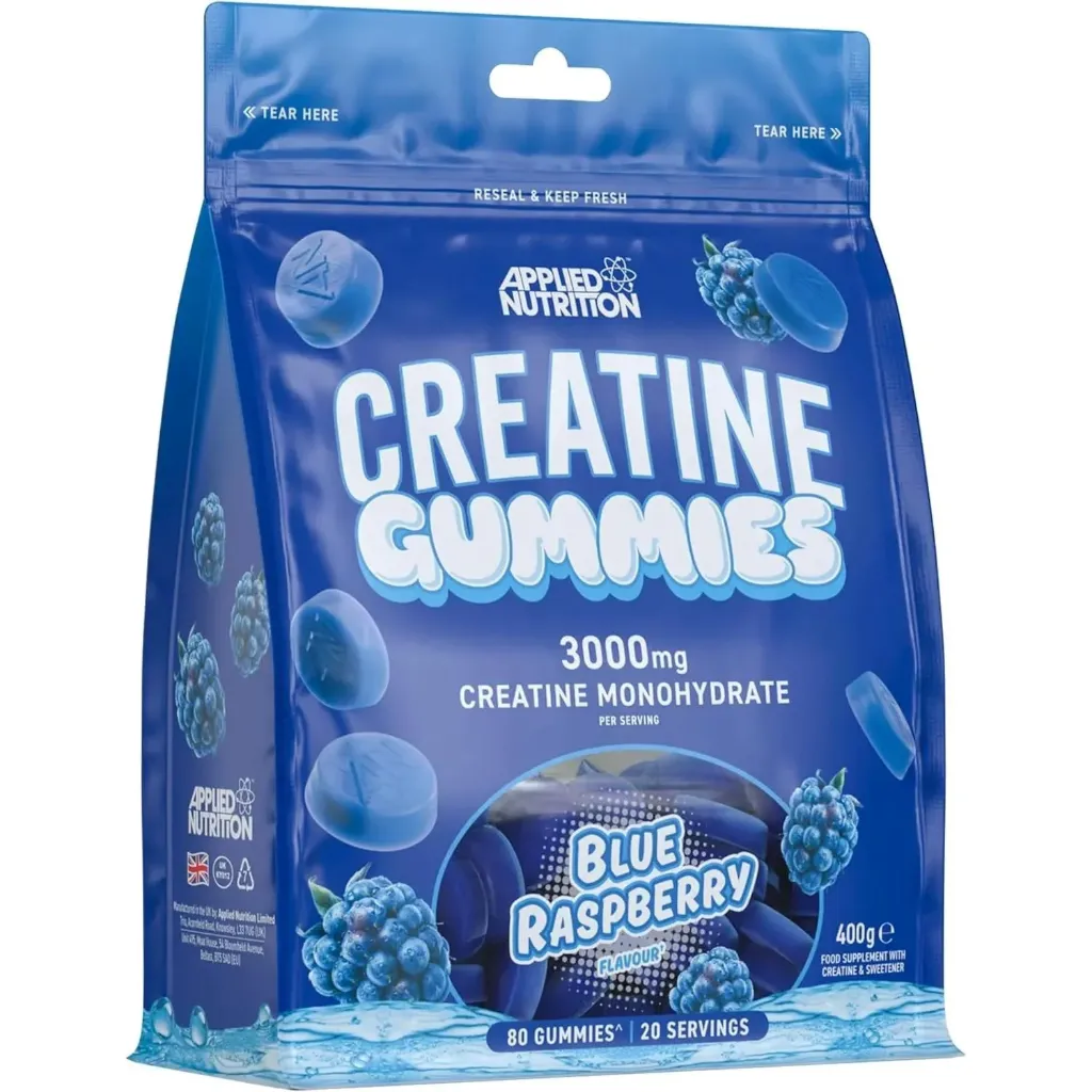 Applied Nutrition - Creatine Gummies - 20 Servings (Blue Raspberry)