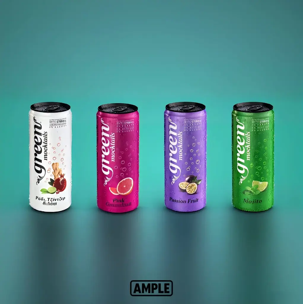 Green Cola - Green Mocktails Carbonated Drink - 330ml