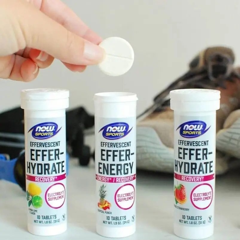 NOW - Effer-Hydrate Effervescent - 10 Tablets