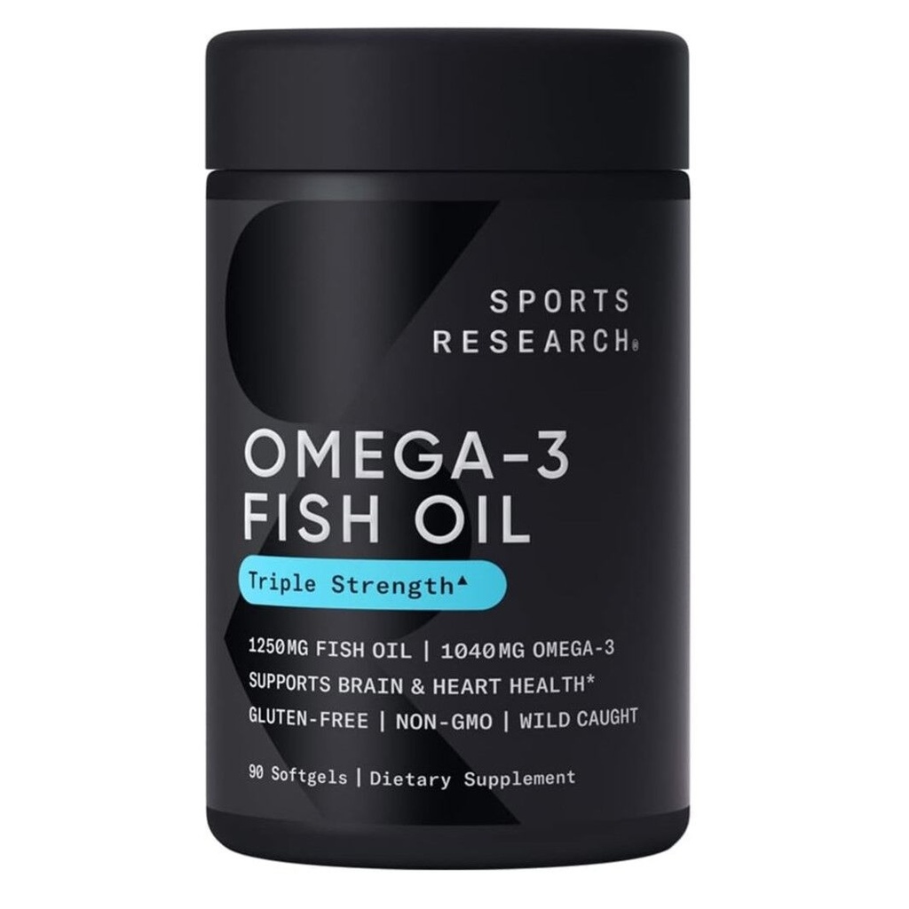 Sports Research - Sports Research - Omega-3 Fish Oil