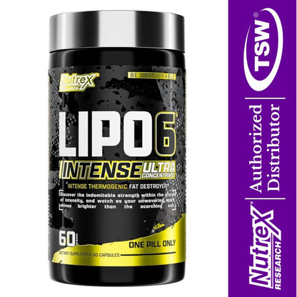 Nutrex Research - LIPO 6 Black Intense Ultra Concentrate 60 Caps