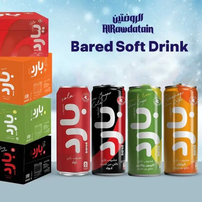  الروضتين - بارد مشروب غازي - 250 مل